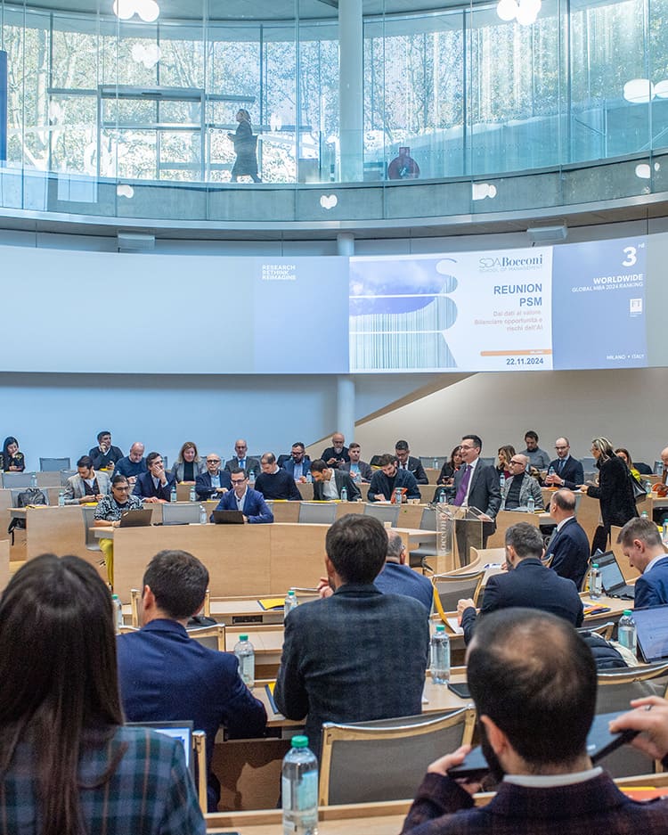 L’Intelligenza Artificiale al centro della Reunion del Programma di Sviluppo Manageriale