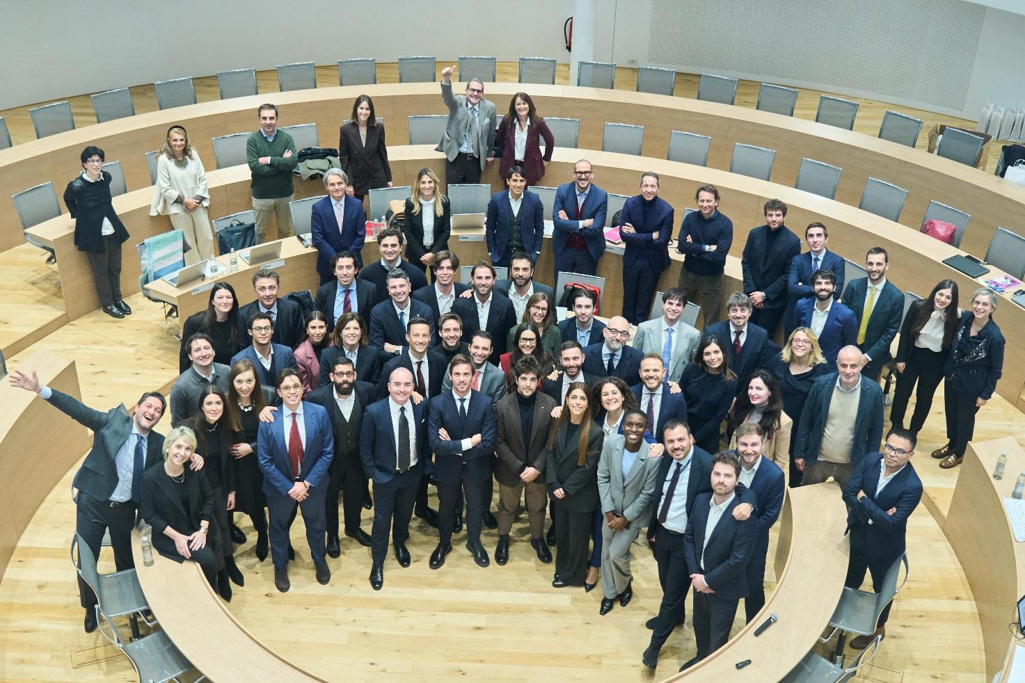Foto di gruppo EMF Business Simulation 2025