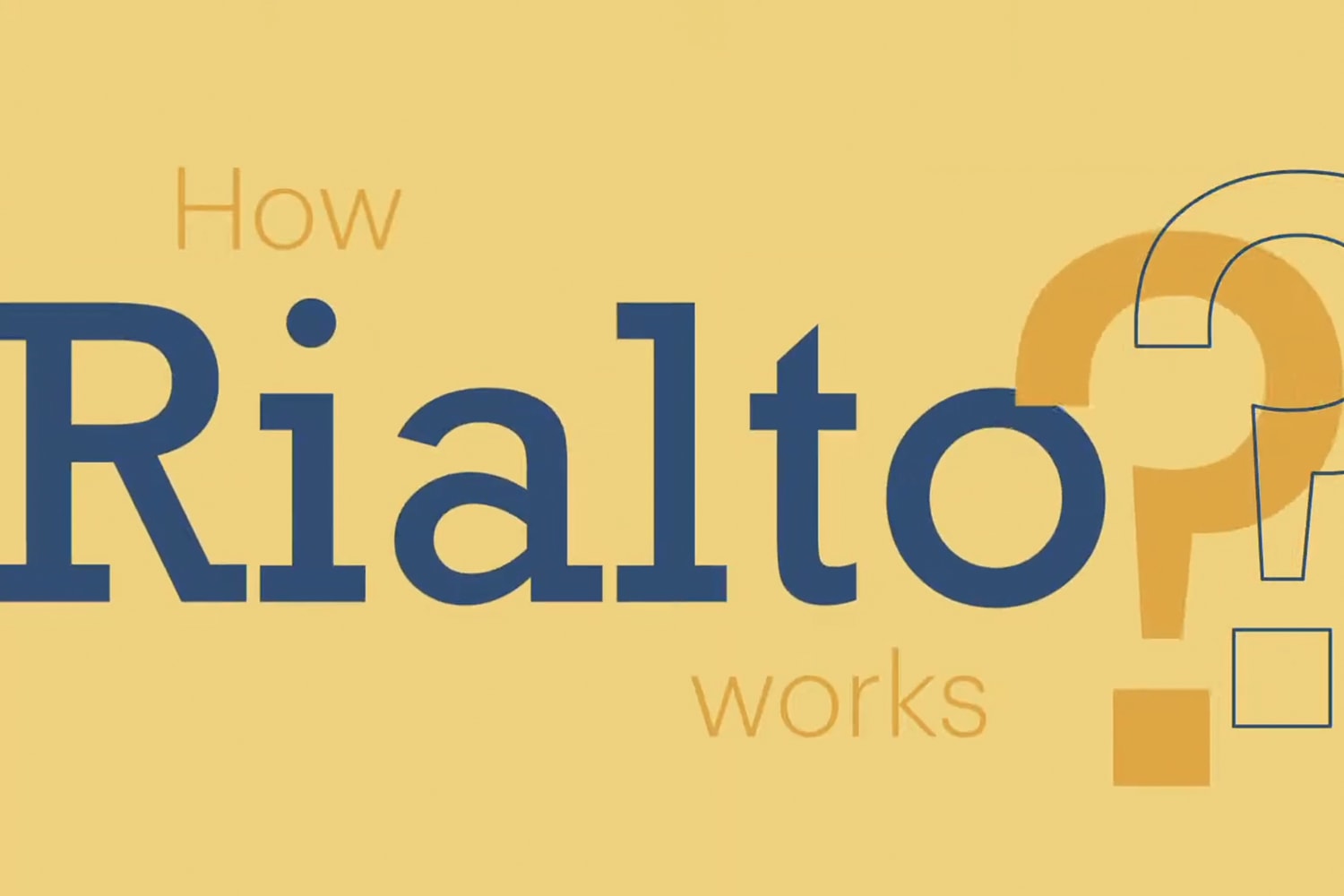 Rialto Global Supply Chain Challenge